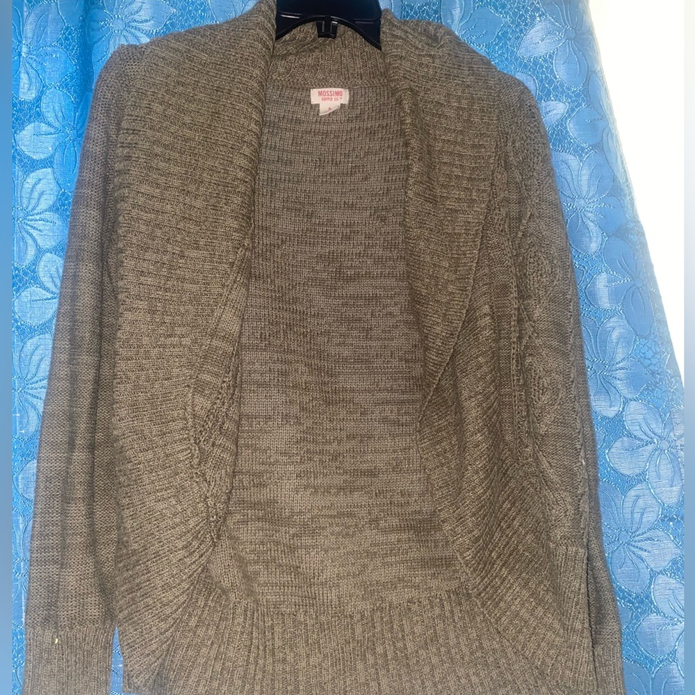 Green Mossimo open front cardigan sweater